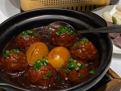 腌菜烧狮子头-小厨娘淮扬菜(清江苏宁广场店)