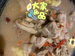 蹄花藕汤排骨藕汤-聚益堂万州烤鱼•江湖菜•小龙虾