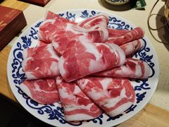 大片肉（羊肉半斤）-东镇老火锅(长春路首店)