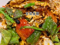 擂辣椒荷包蛋-湘肠香火锅店(团结湖店)