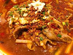 香辣水煮牛肉-眉州东坡(春秀路店)