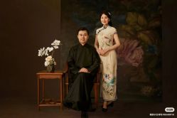 -时光纪亲子全家福照相馆(静安店母女写真父母纪念照)