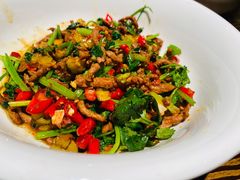 野山椒香菜牛肉丝-湖南人家·家传湖南菜(水围店)