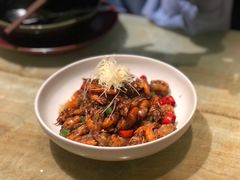 油爆虾-湖滨28中餐厅·西湖宴·杭州君悦酒店