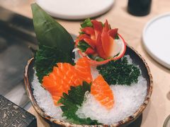 三文鱼刺身-大渔铁板烧(蛇口店)