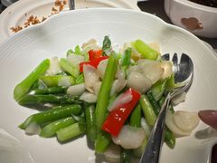 芦笋炒百合-米桃·苏园·苏锡菜(仁恒仓街店)