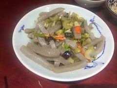 酸菜炒魔芋-窄巷子陕菜馆·地道陕西菜(粉巷店)