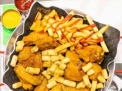 双拼整份炸鸡-博姆炸鸡精品餐厅(常发广场店)
