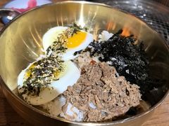 -明洞阿姨·韩式酱蟹烤肉·创意料理(三元桥店)