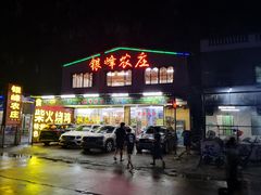 门面-银峰农庄·特色烧鸡·鲜无花果浸鸡
