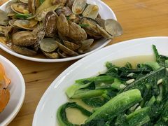 姜葱炒花甲-明记海鲜大排档(巽寮湾店)