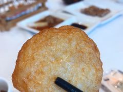 香煎墨鱼饼-粤式早茶希朋喜宴