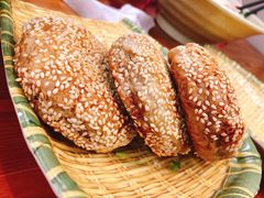 芝麻烧饼-豫石记羊汤(北苑店)