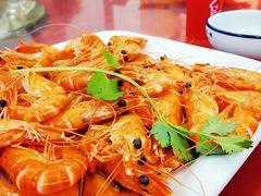 清蒸九节虾-台山美食一绝阿四台山黄鳝饭(阿四创作店)