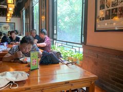 靠窗位-清心素食自助餐厅(夫子庙店)