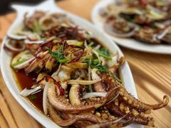 干煸鱿鱼-海帮主·蒸汽海鲜青岛菜(栈桥火车站店)