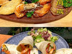 菠菜汁鸡肉卷-青麦家·融合餐厅(江岛智立方店)