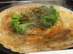 酸豆角煎饼果子-新农村煎饼果子(香港花园店)