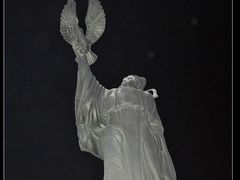 李白放鹰雕像-放鹰台遗址