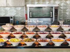 自助调料区-烟台中泽华羿铂尔曼酒店·汇·全日餐厅·高空海景自助