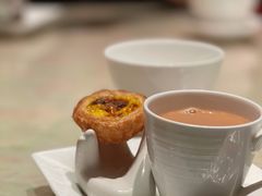 奶茶配蛋挞-8餐厅(新葡京酒店)