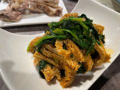 菠菜拌面筋-贯贯吉·清真餐厅(浙江中路店)