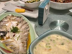 -海派美食·家宴海鲜青岛菜·石锅鲽鱼头(东方城店)