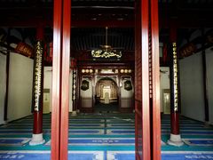 礼拜大殿内景-松江清真寺