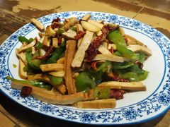 青椒豆干-嵇大厨好灶头农家菜