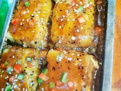 铁板包浆豆腐-云来居素食馆(海上世界店)