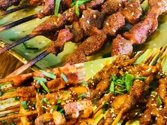 羊肉串-大漠留香盐池滩羊烧烤餐厅(向阳步行街店)