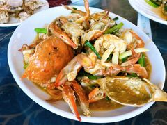 姜葱炒花蟹-七鲜渔港美食餐厅(巽寮湾海景店)
