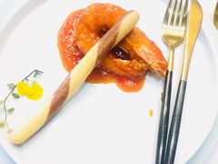 辣椒大虾配雪茄馒头-荷风细雨·中国茶宴(碧云店)