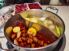 辣卤牛腩鸳鸯锅-汕头八合里海记牛肉店(清河店)