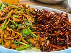 香辣里脊丝-合合春饼·酱骨·东北菜(潘家园店)