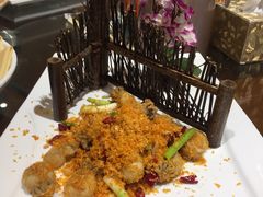 -东来菜馆•手抓海鲜家常菜•海鲜锅贴(鸽子窝店)