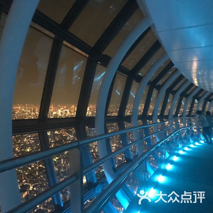 东京晴空塔内部图片