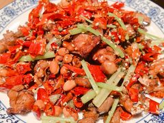 干煸辣子鸡-汉小城·老铫子藕汤·乡野湖北菜(江汉路吉庆街店)
