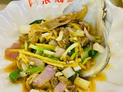 葱姜象拔蚌-阿浪海鲜连锁加工店(B栋2排1号火车头店)