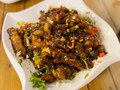 五彩茄子-宝源饺子(麦子店街店)