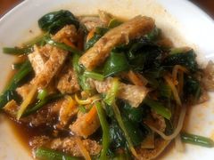 菠菜面筋-巴依老爷新疆美食(常营店)