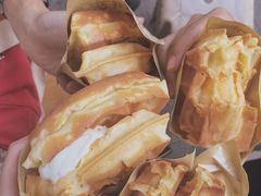 班戟薄饼夹雪糕单球-成裕雪糕店(士多店)