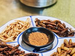 炸虫拼盘-多哥水傣味餐厅(司马巷店)