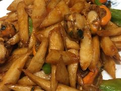 -东来菜馆•手抓海鲜家常菜•海鲜锅贴(鸽子窝店)