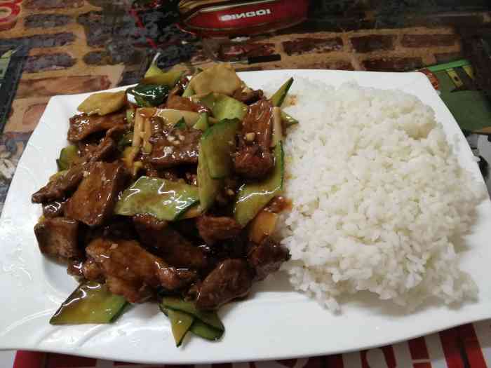 竹箫餐厅-"因为在小白楼附近上班,一直因为中午吃饭的.