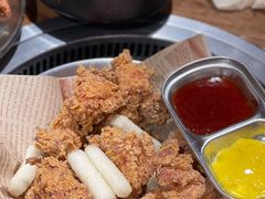 -明洞阿姨·韩式酱蟹烤肉·创意料理(三元桥店)