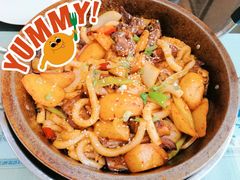 土豆炕羊排-清真·伊然轩青海特色美食