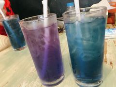 -蝶豆花蓝面条
