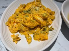 刺嫰芽煎土鸡蛋-关东小磨东北菜(漕河泾印象城店)