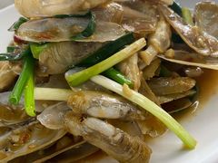 姜葱炒圣子-明记海鲜大排档(巽寮湾店)